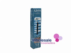 6 x NYX Professional Makeup Vivid Brights Matte Liquid Eyeliner - 01 CYAN SIMP
